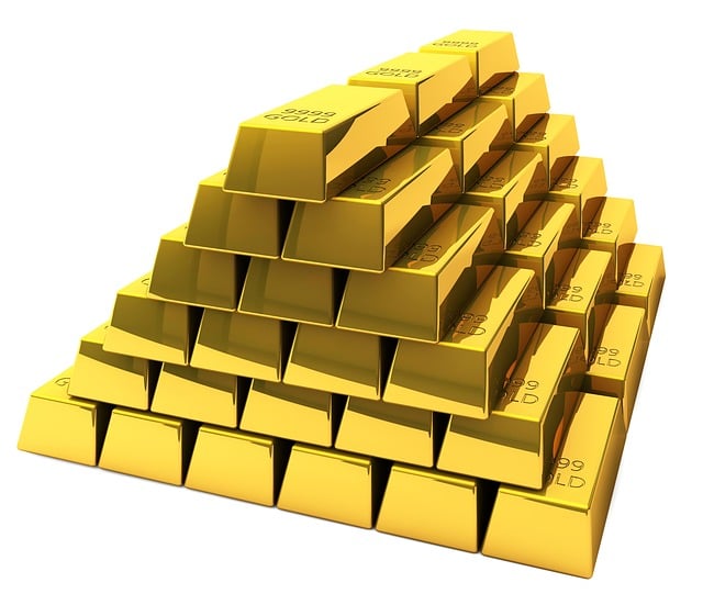 stack of gold bars